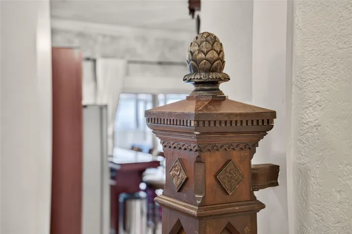 Charming newel detail