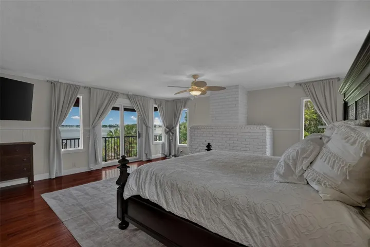 Primary bedroom with incredible views!