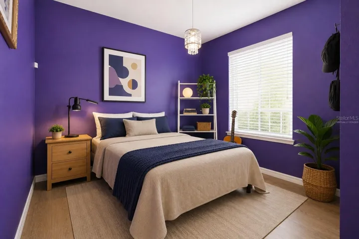 Main floor bedroom - virtually staged