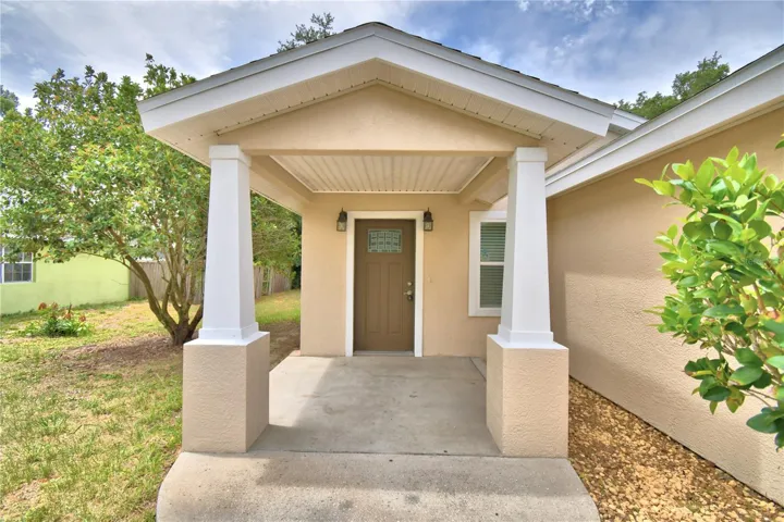 Front porch entry