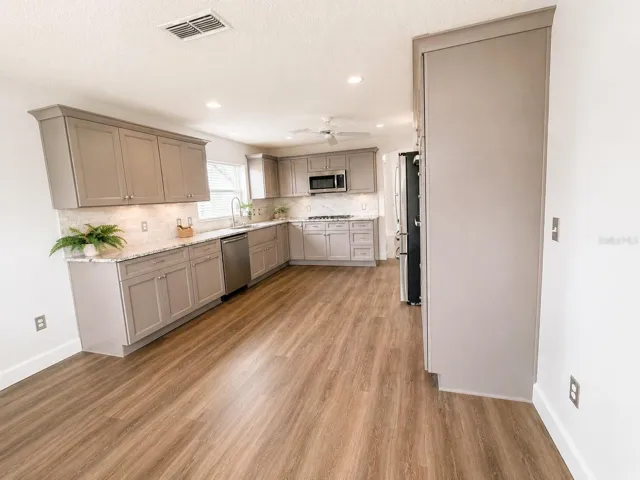 Kitchen with nook area