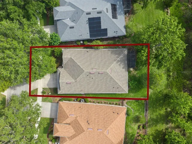 Aerial view from above the Home