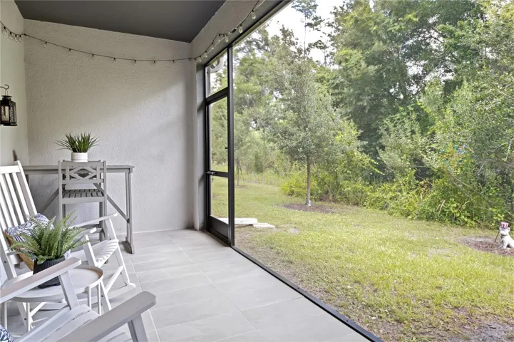 Beautiful Covered and Enclosed Lanai with Serene Conservation Views