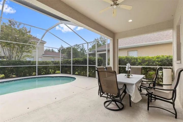 Covered Outdoor Seating Area