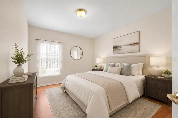 Virtually Staged- Bedroom Four