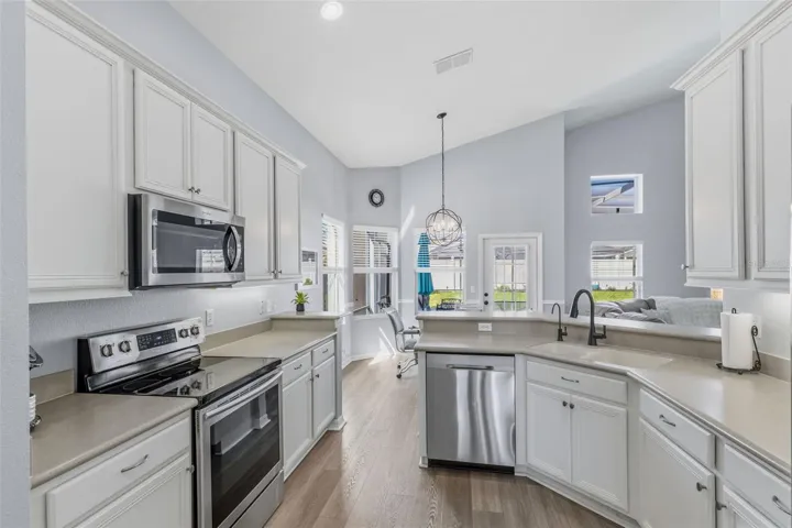 Plenty of counter space to prepare your favorite meal