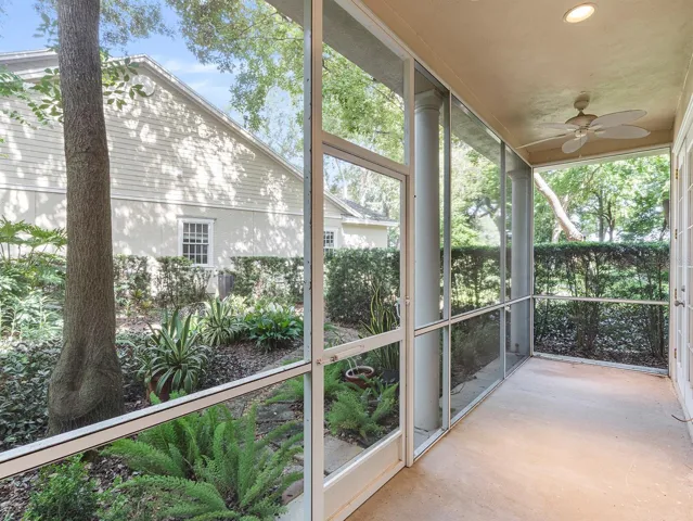 First Floor Screened Porch