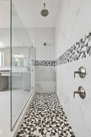 Large Walk-In Shower