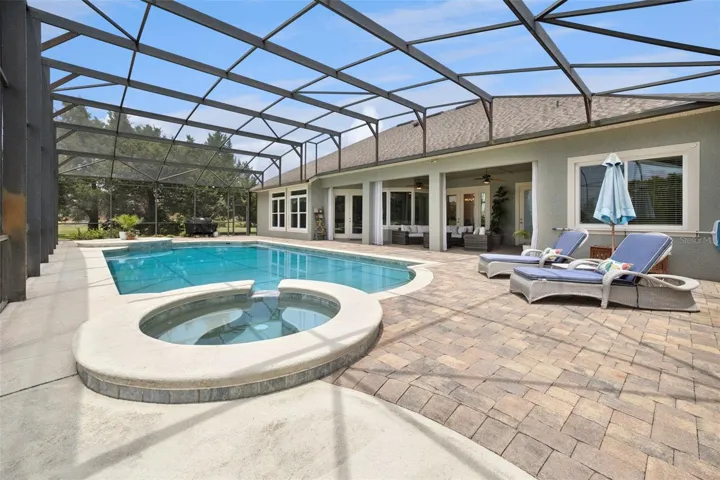 Heated Saltwater Pool w/Pavered Deck