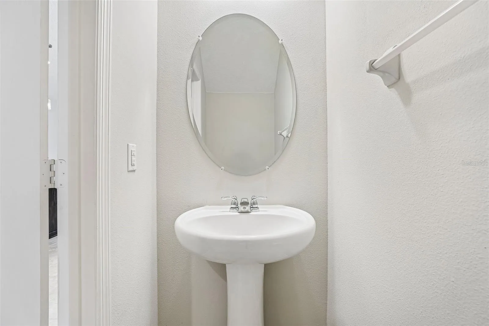 Convenient main floor half bath.