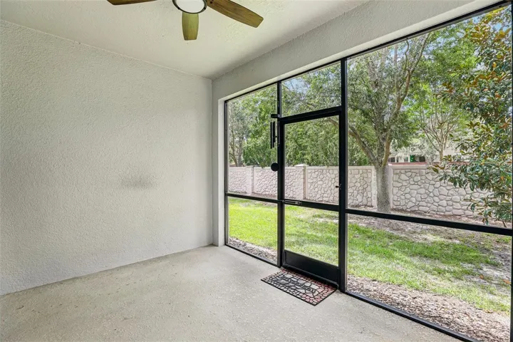 Screened Lanai.