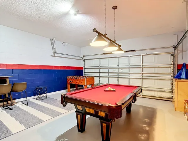 Converted Garage Game Room