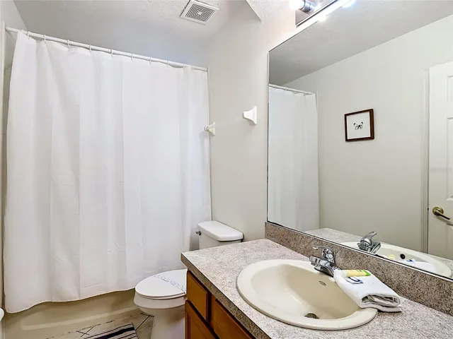 Full Bathroom Serving First Floor Guest Bedroom