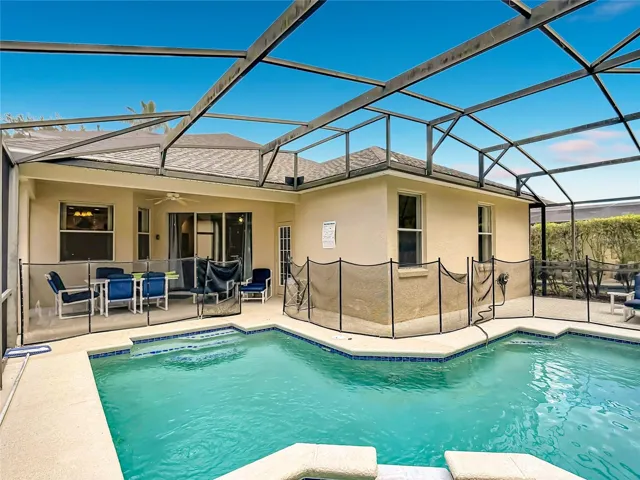 Private Screen-Enclosed Pool and Spa