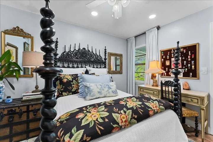 Guest Bedroom with ceiling fan