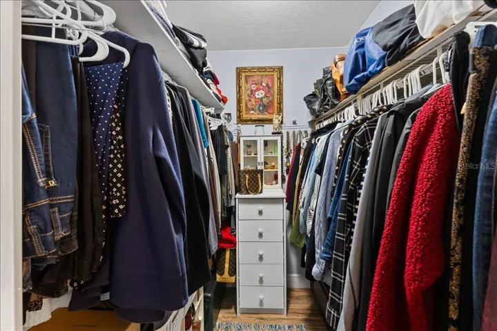 Spacious Walk-in Closet