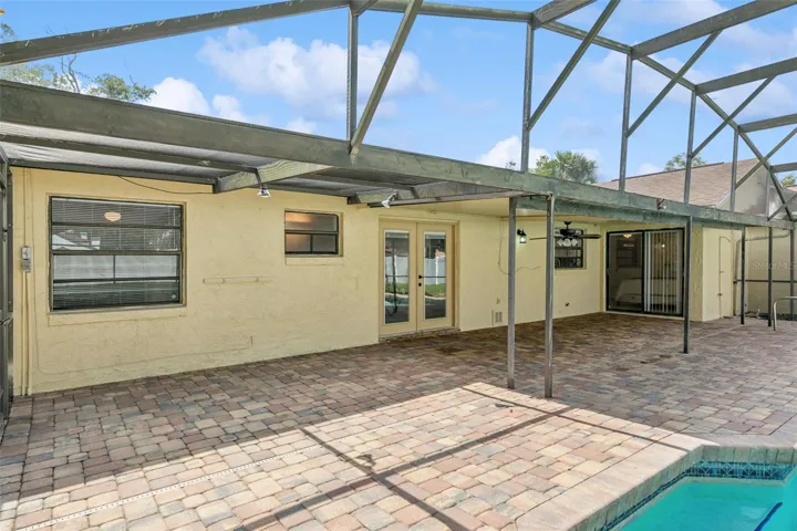 Pool patio