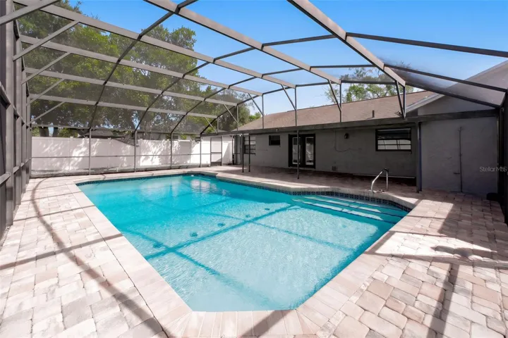 Pool patio