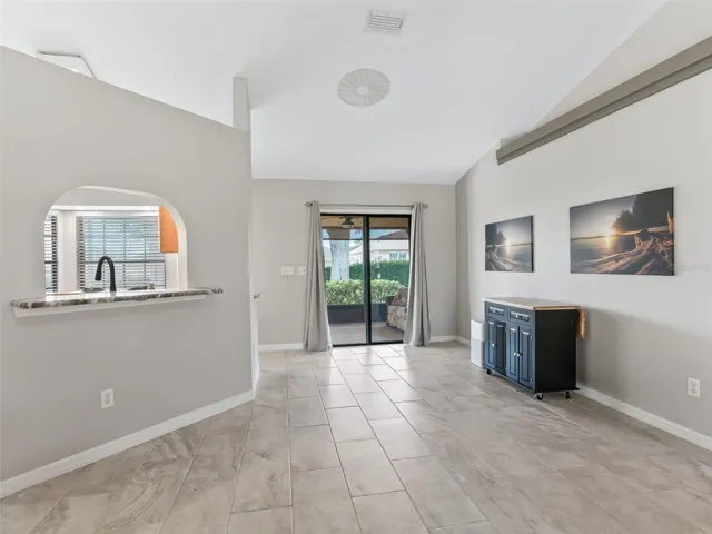 Living & Dining area combination