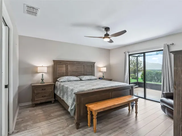 Primary Suite w/Access to Birdcage covered Back Patio