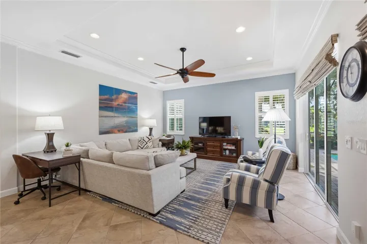 Bright living room