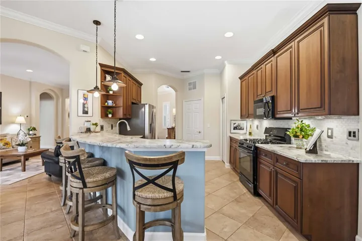 Bar in the kitchen