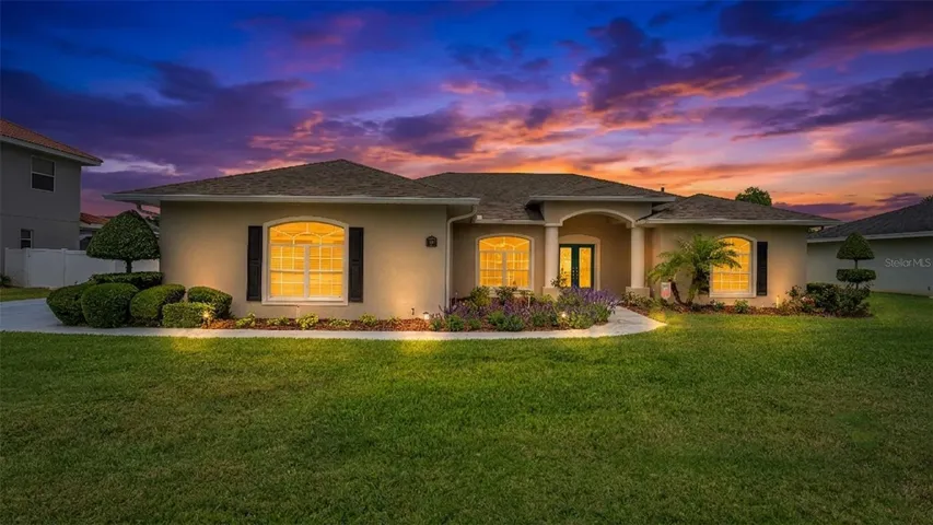 Night of Front of Home