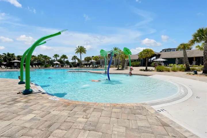 Resort-style Main Clubhouse w/ zero-entry pool