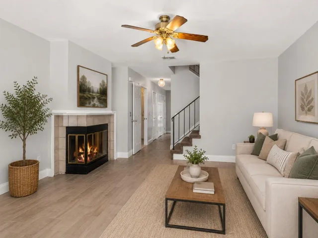 Virtually Staged- Living Room