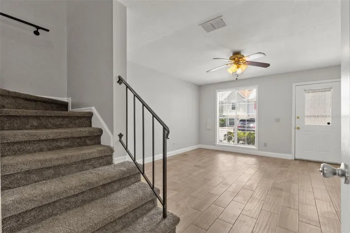 Staircase To Second Floor
