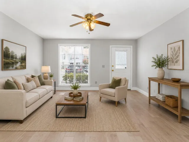 Virtually Staged- Living Room