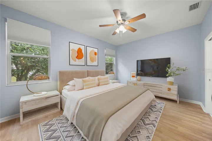 Primary Bedroom-Virtually Staged