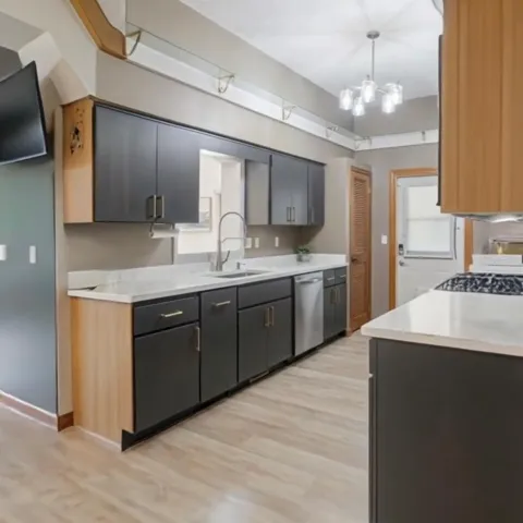 Virtually-staged minor kitchen update!!