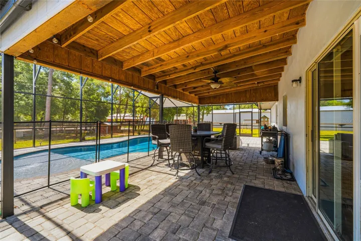 Covered Patio Area