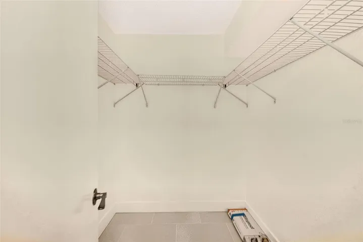 Primary Walk in Closet
