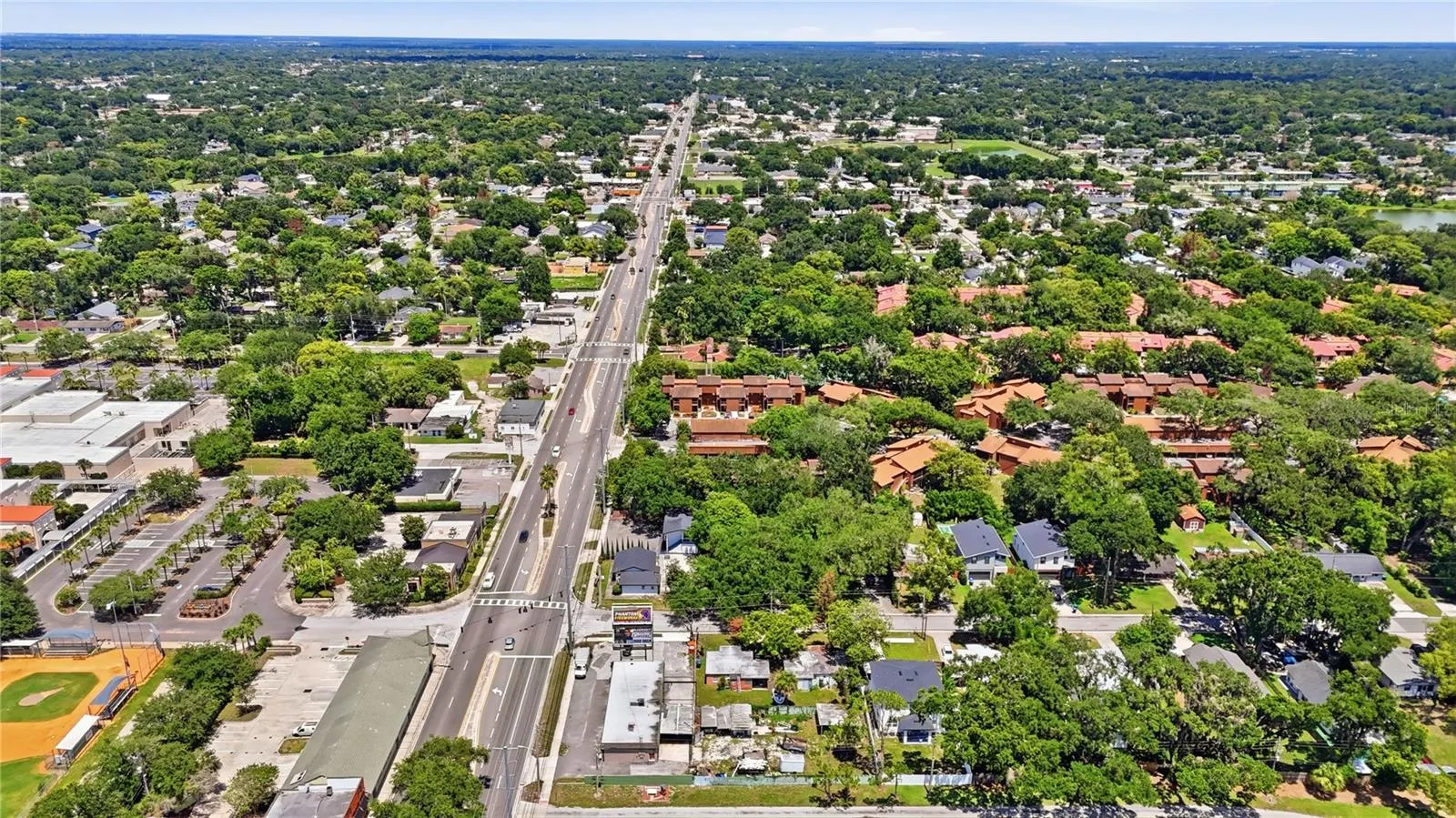 View of A rated schools just North of this Commercial/Residential Opportunity.