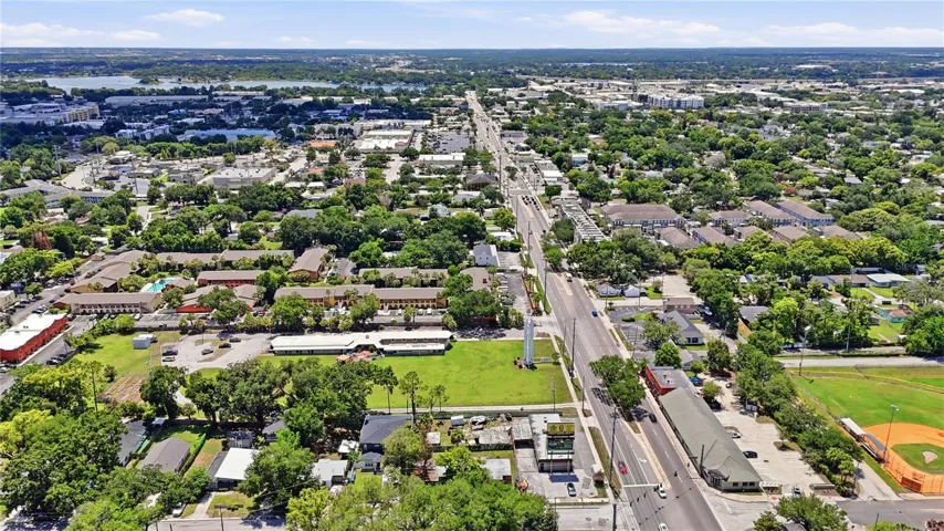 Looking towards downtown/SODO Orlando area