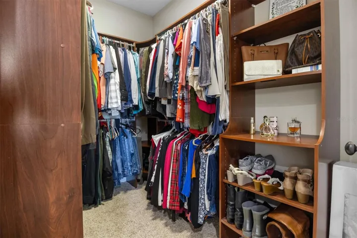 Primary Bedroom walk in closet