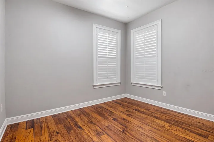 bedroom 5, located off the laundry room. Could also be used as an office