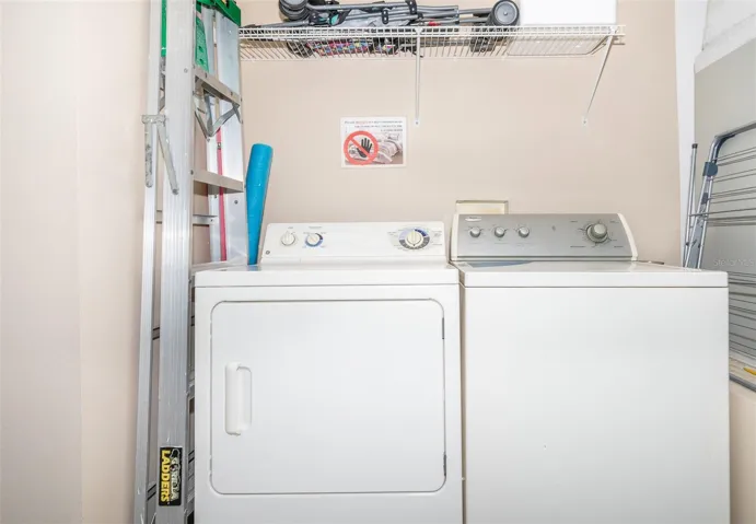 Laundry Room in the garage