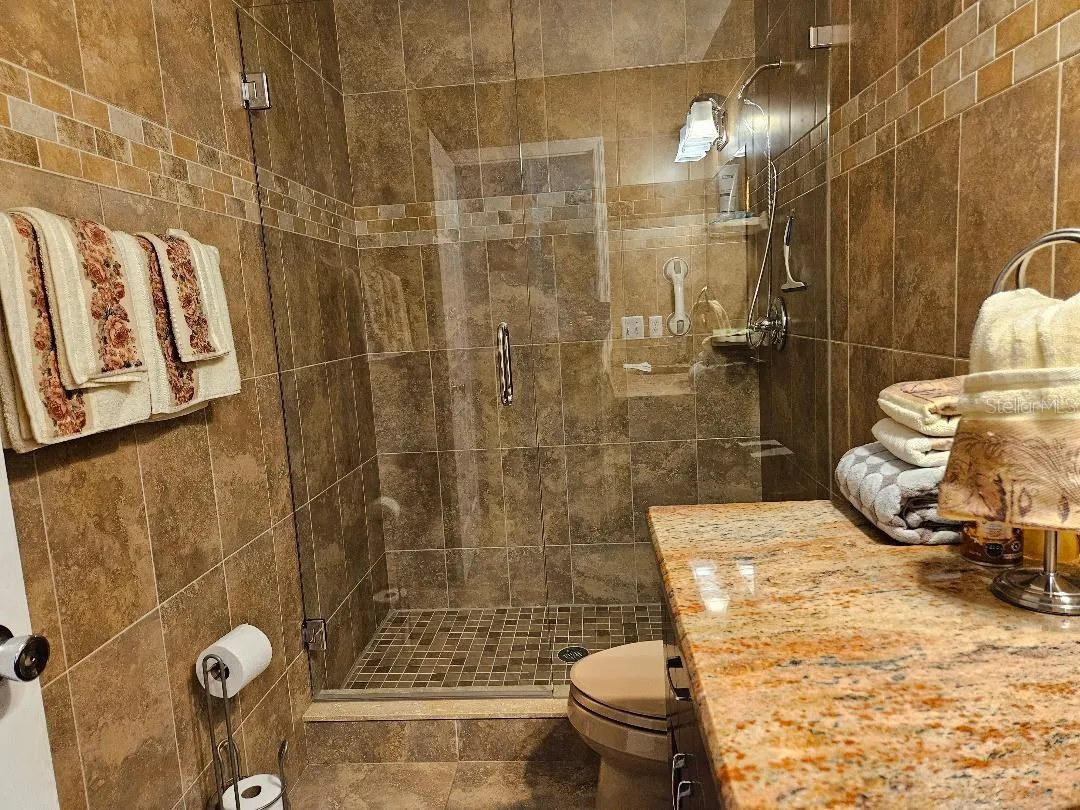 Shower in Guest bathroom