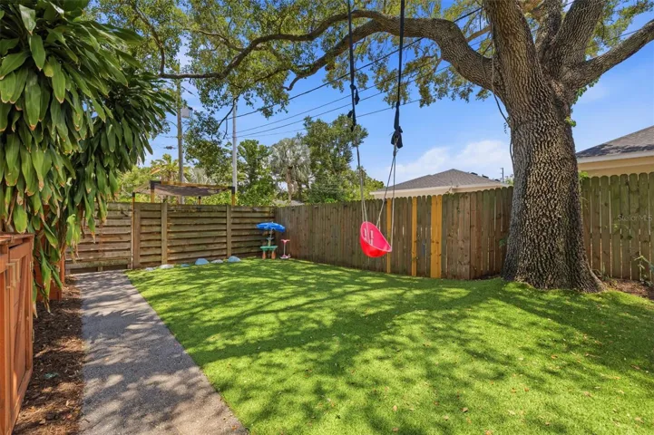 Enclosed Yard
