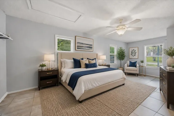 Primary Bedroom - Virtually Staged