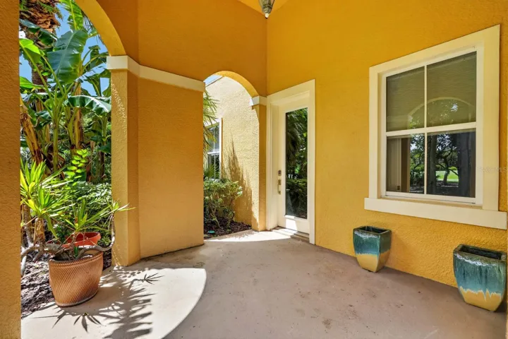 Covered entrance