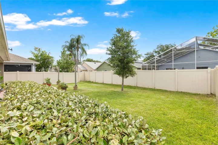 Large Fenced Backyard