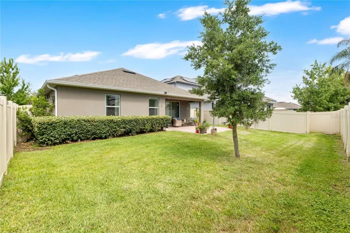 Large Fenced Backyard
