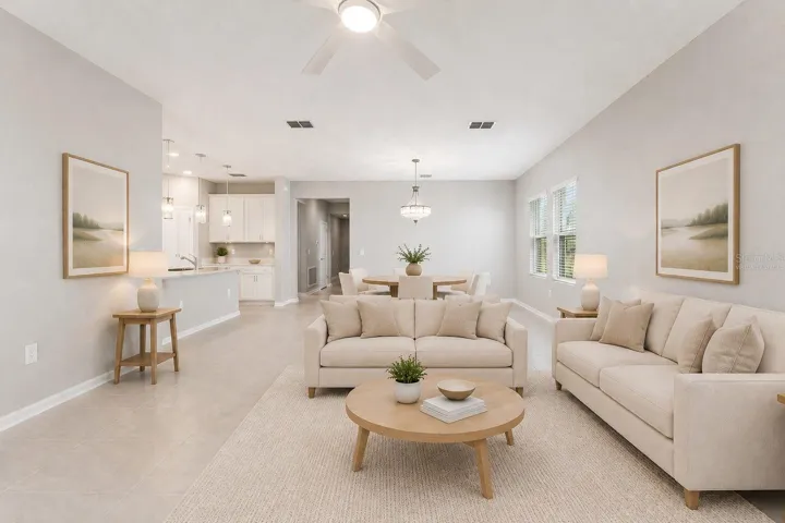 Great Room - Virtually Staged