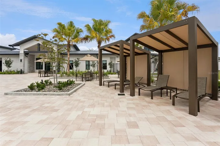 Poolside Cabanas