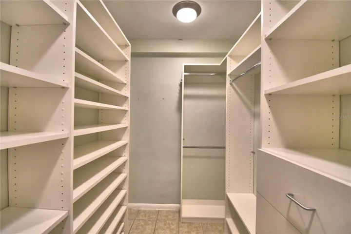 primary bedroom closet