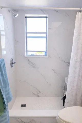 New master bath step in shower 2025